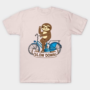 Sloth bicycle T-Shirt